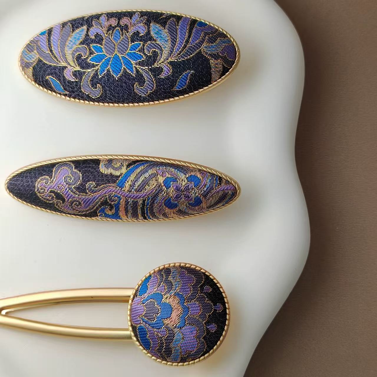 Song Jin Silk Hair Clip - Heritage Series