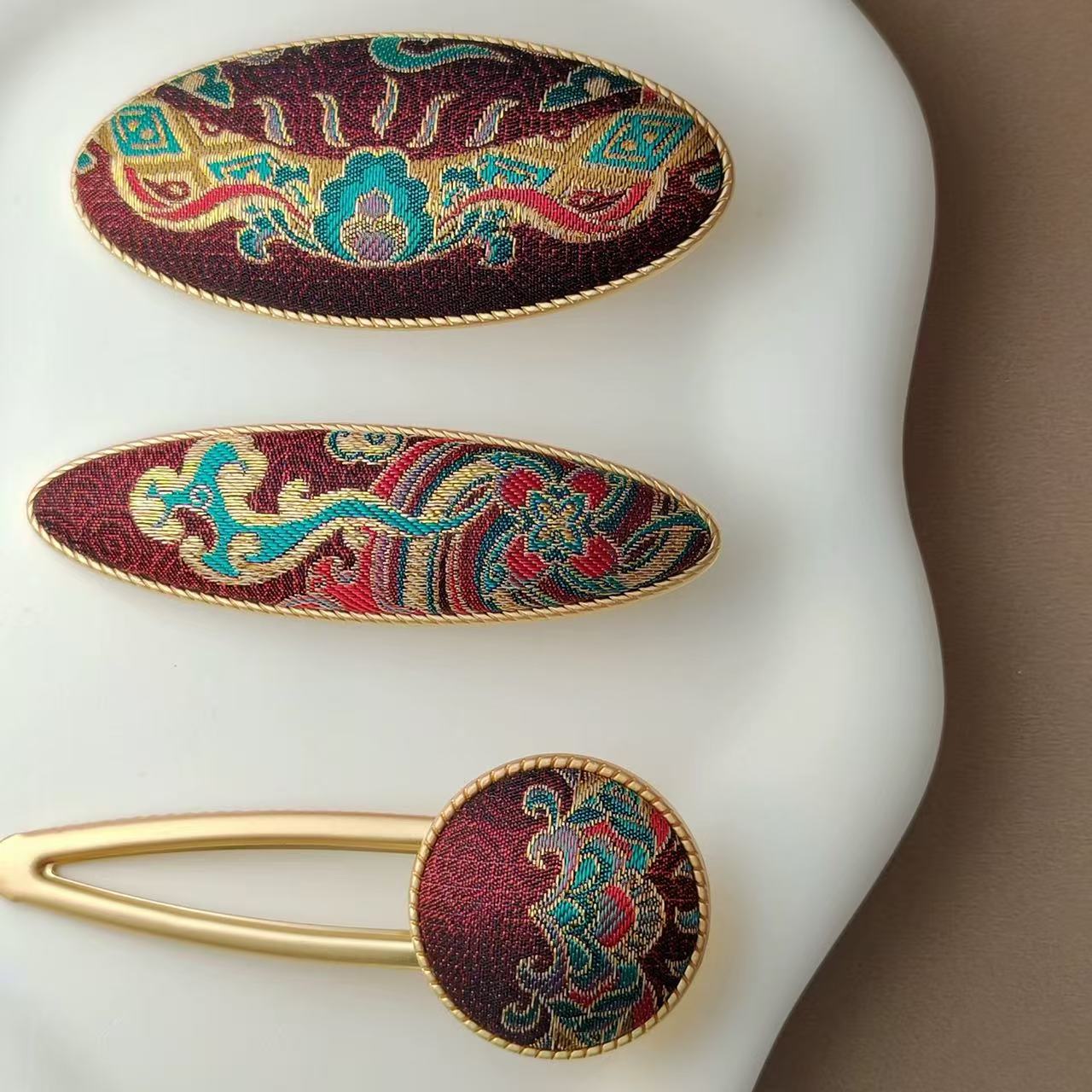 Song Jin Silk Hair Clip - Heritage Series